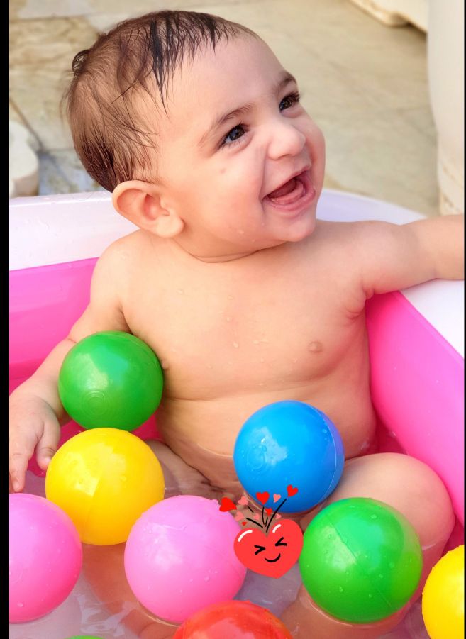 هشت ماهگی نوزاد لاوین سلیمیان