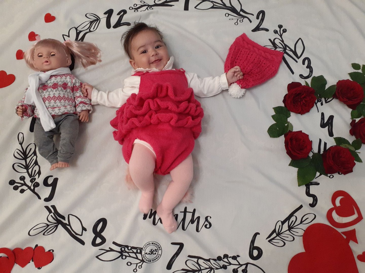 تم عکس زمستانی نوزاد آمیتیس علیزاده