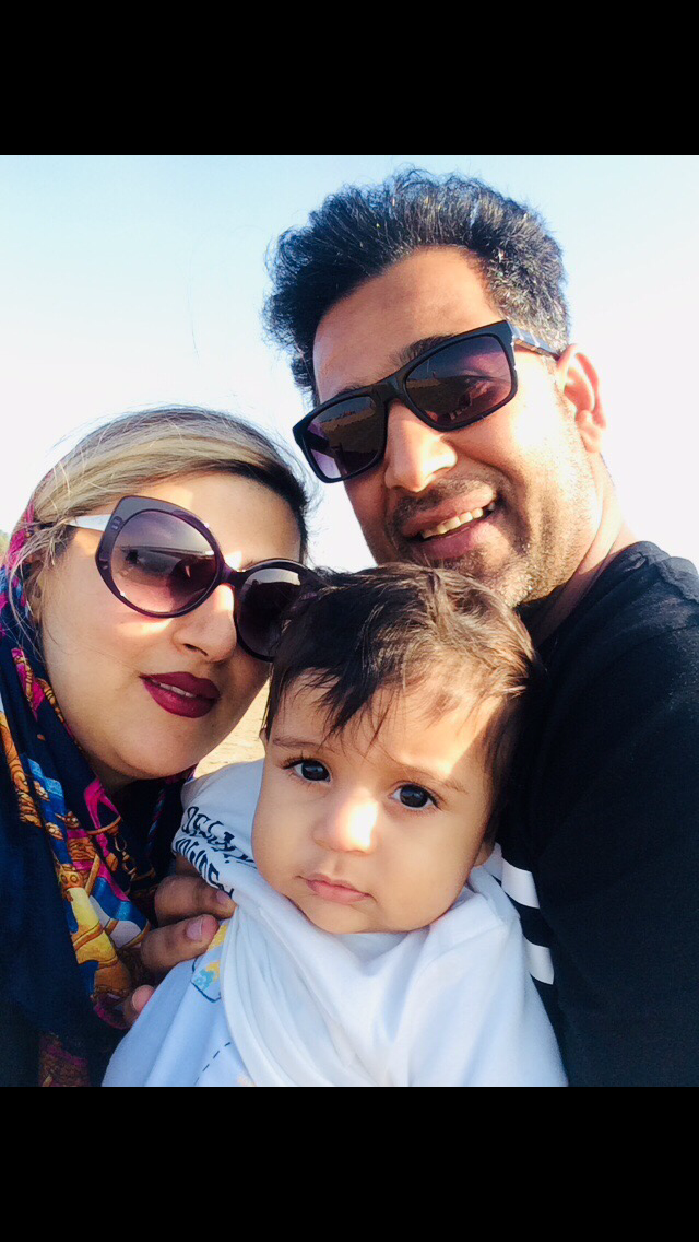 هجده ماهگی کودک سيد بهداد عسكري