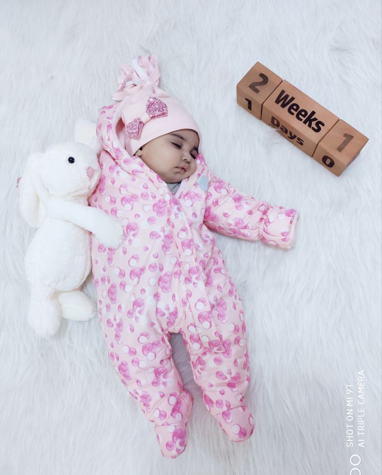 تم عکس زمستانی نوزاد ترنم توکلی