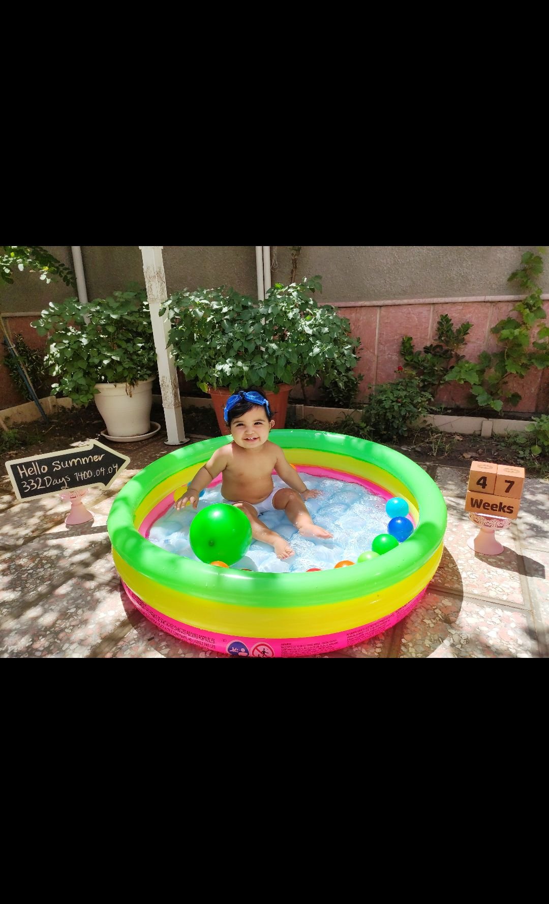 یازده ماهگی نوزاد ترنم توکلی