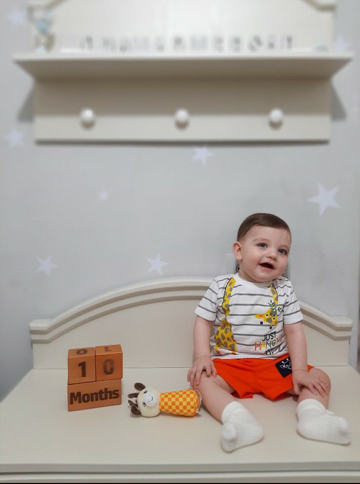 ده ماهگی نوزاد محمد مرصاد بیات