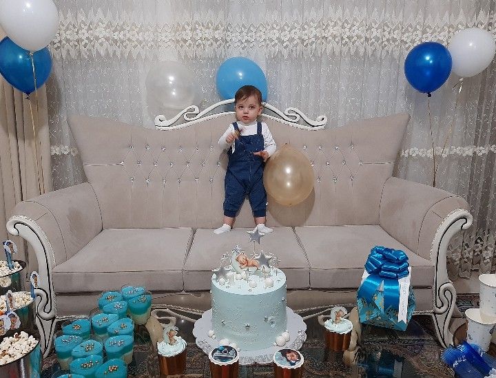 دوازده ماهگی نوزاد محمد مرصاد بیات