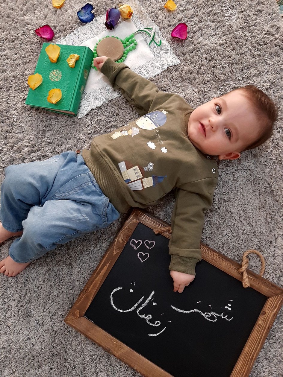 هفت ماهگی نوزاد محمد مرصاد بیات