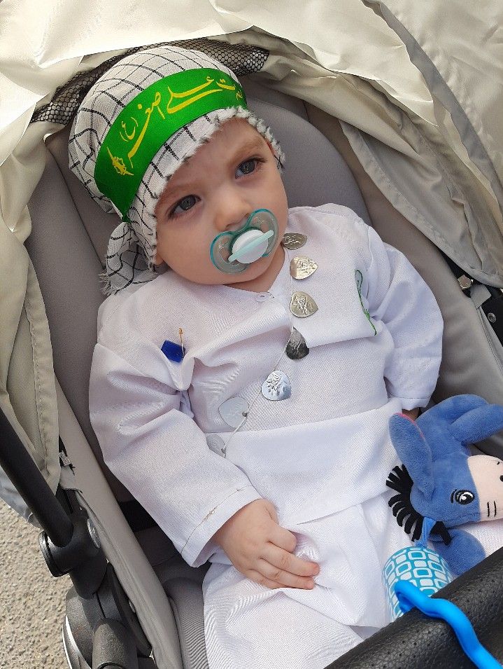 ده ماهگی نوزاد محمد مرصاد بیات