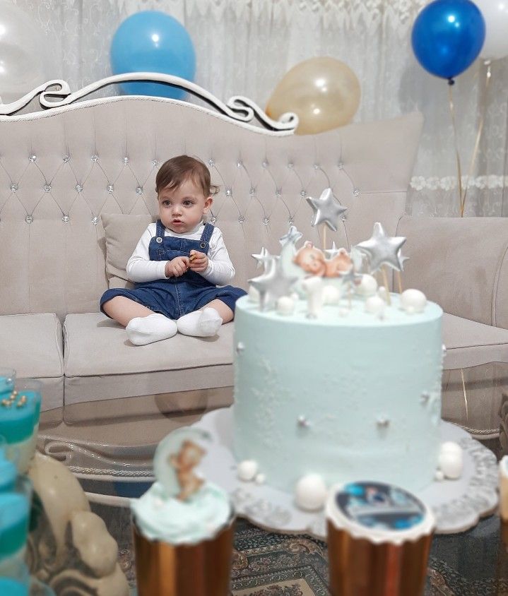 دوازده ماهگی نوزاد محمد مرصاد بیات