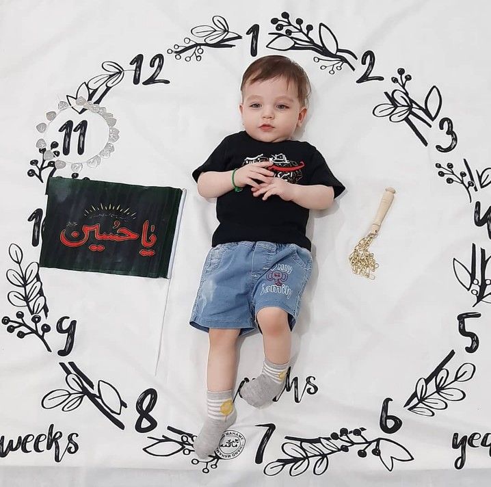 تم عکس تابستانی کودک محمد مرصاد بیات