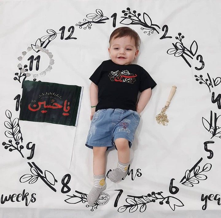 عکس نوزاد پسر محمد مرصاد بیات