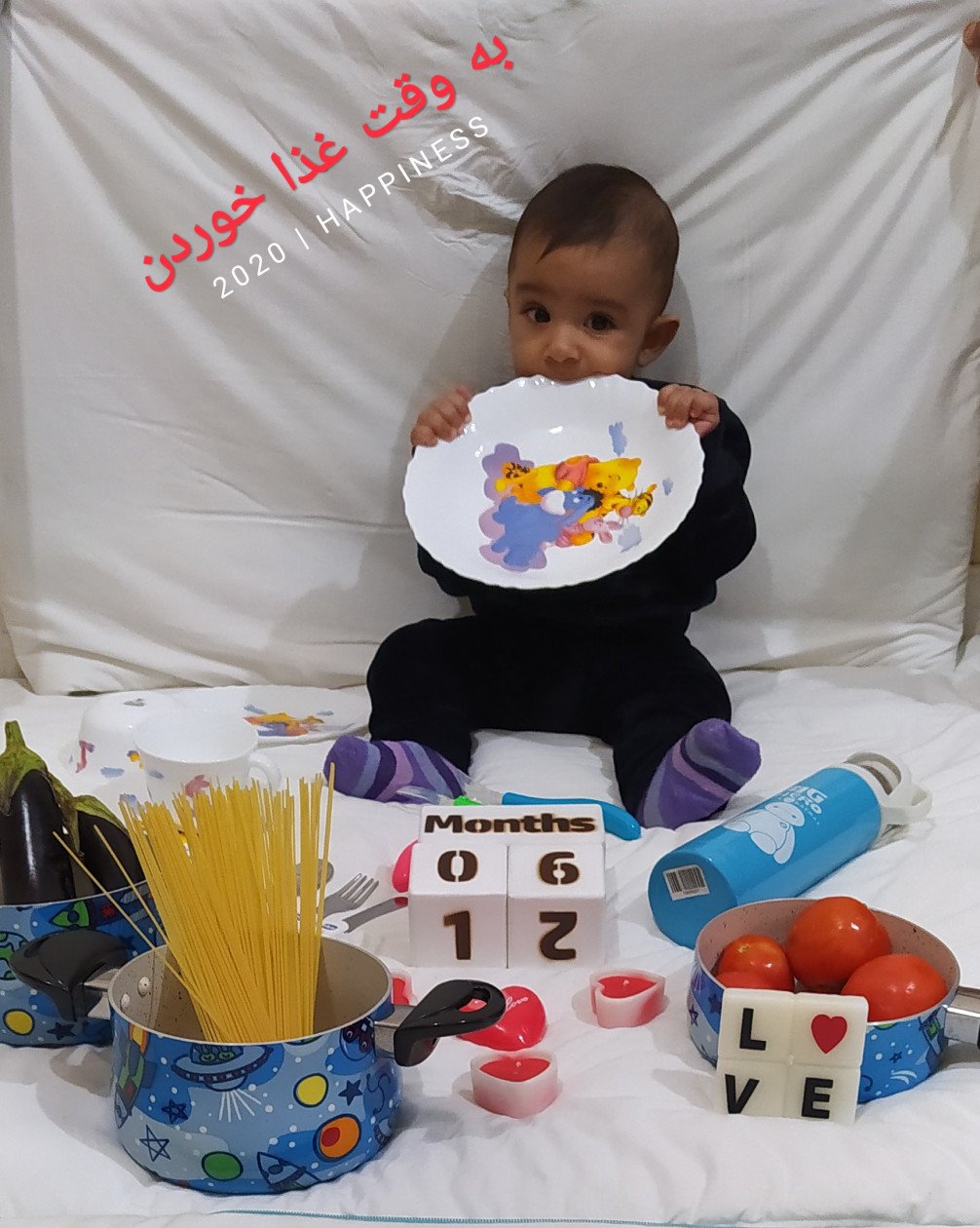 شش ماهگی نوزاد کیان فرهمندنیا