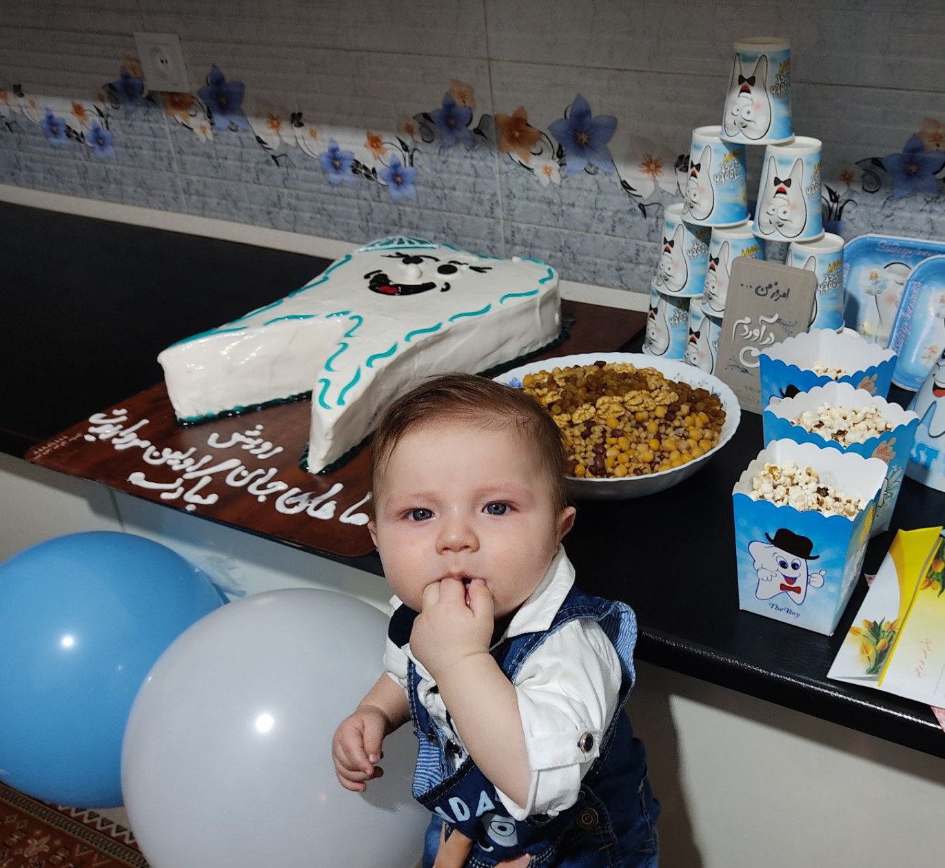 جشن دندونی نوزاد ماهان بایرام زاده