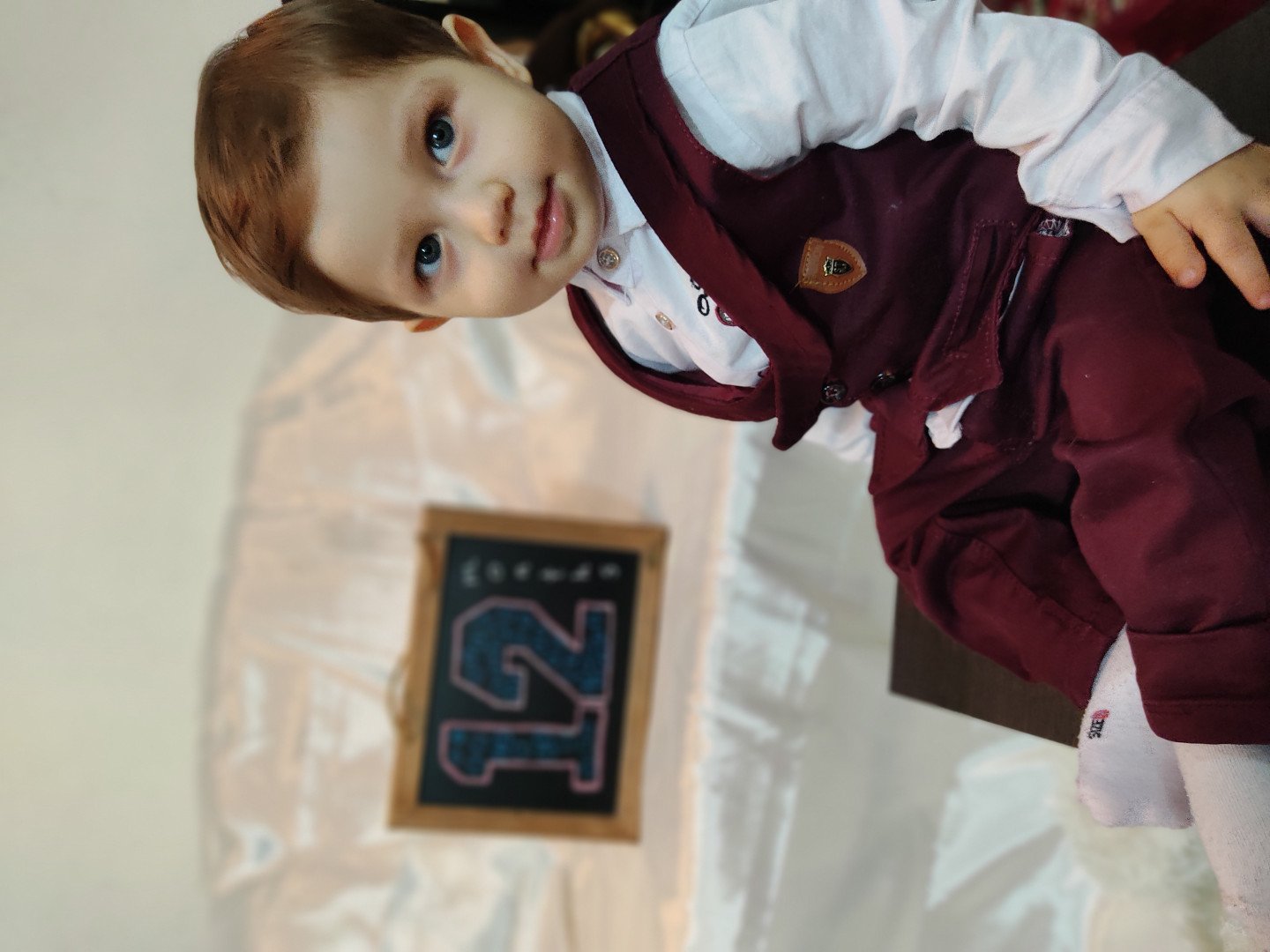 دوازده ماهگی نوزاد ماهان بایرام زاده