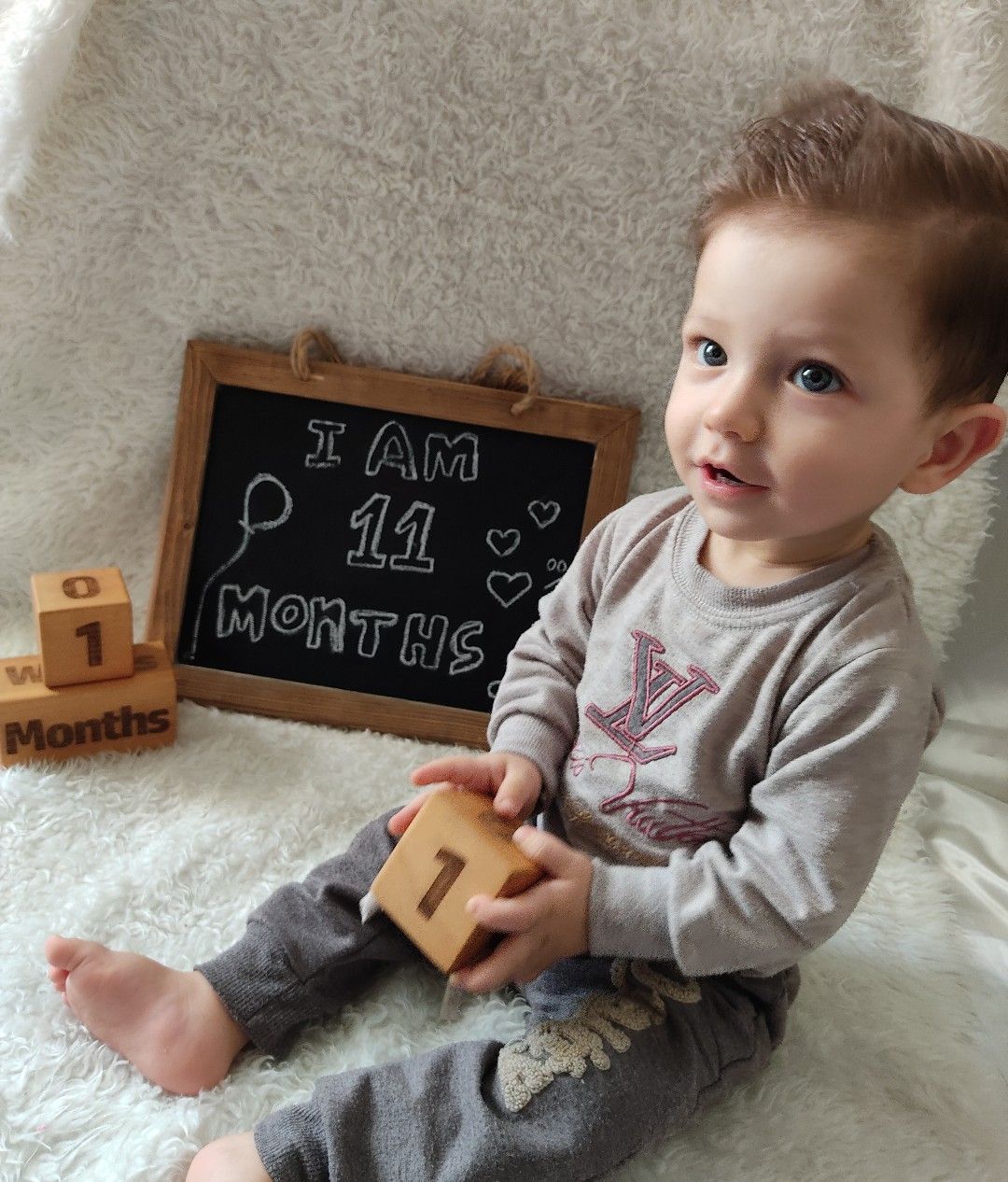 یازده ماهگی نوزاد ماهان بایرام زاده