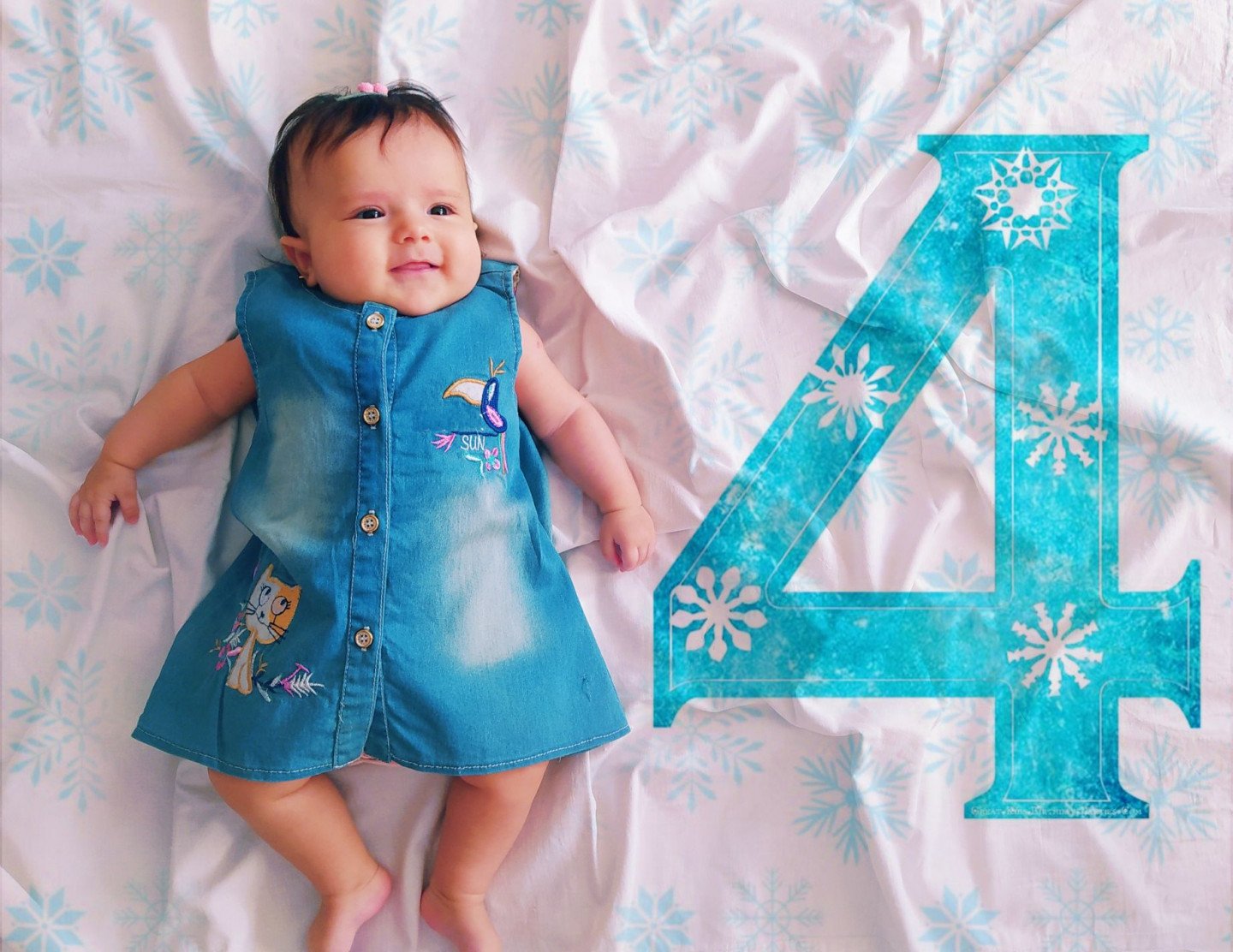 چهار ماهگی نوزاد Elina