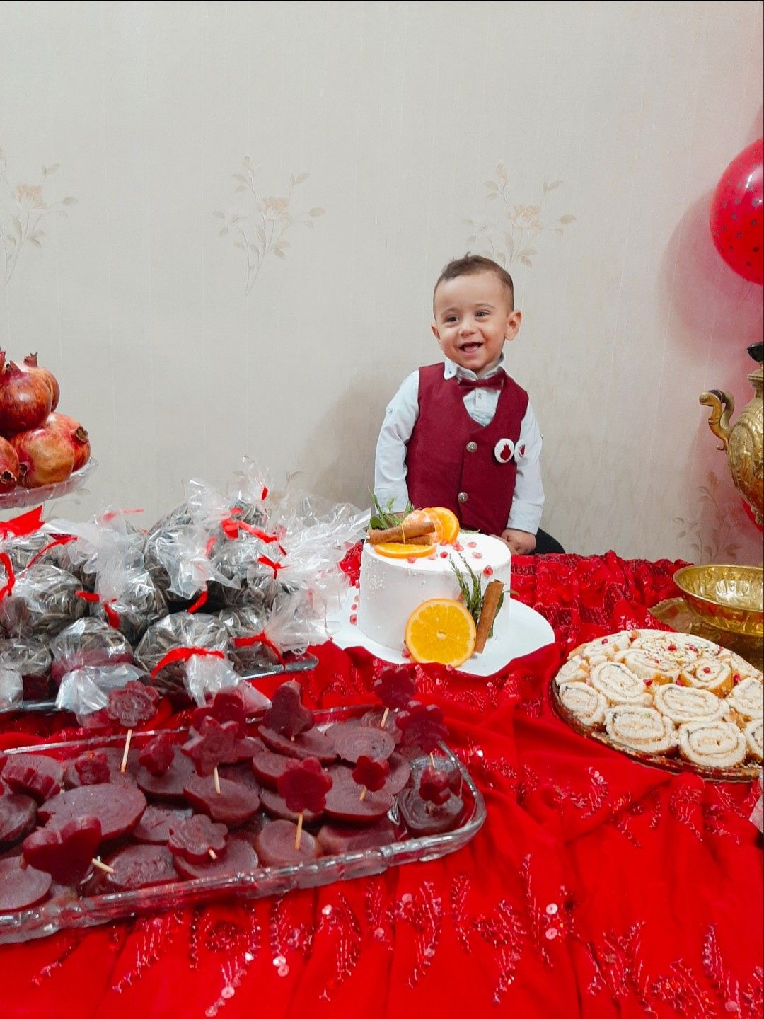 چهارده ماهگی_کودک امیرحسین ملازم