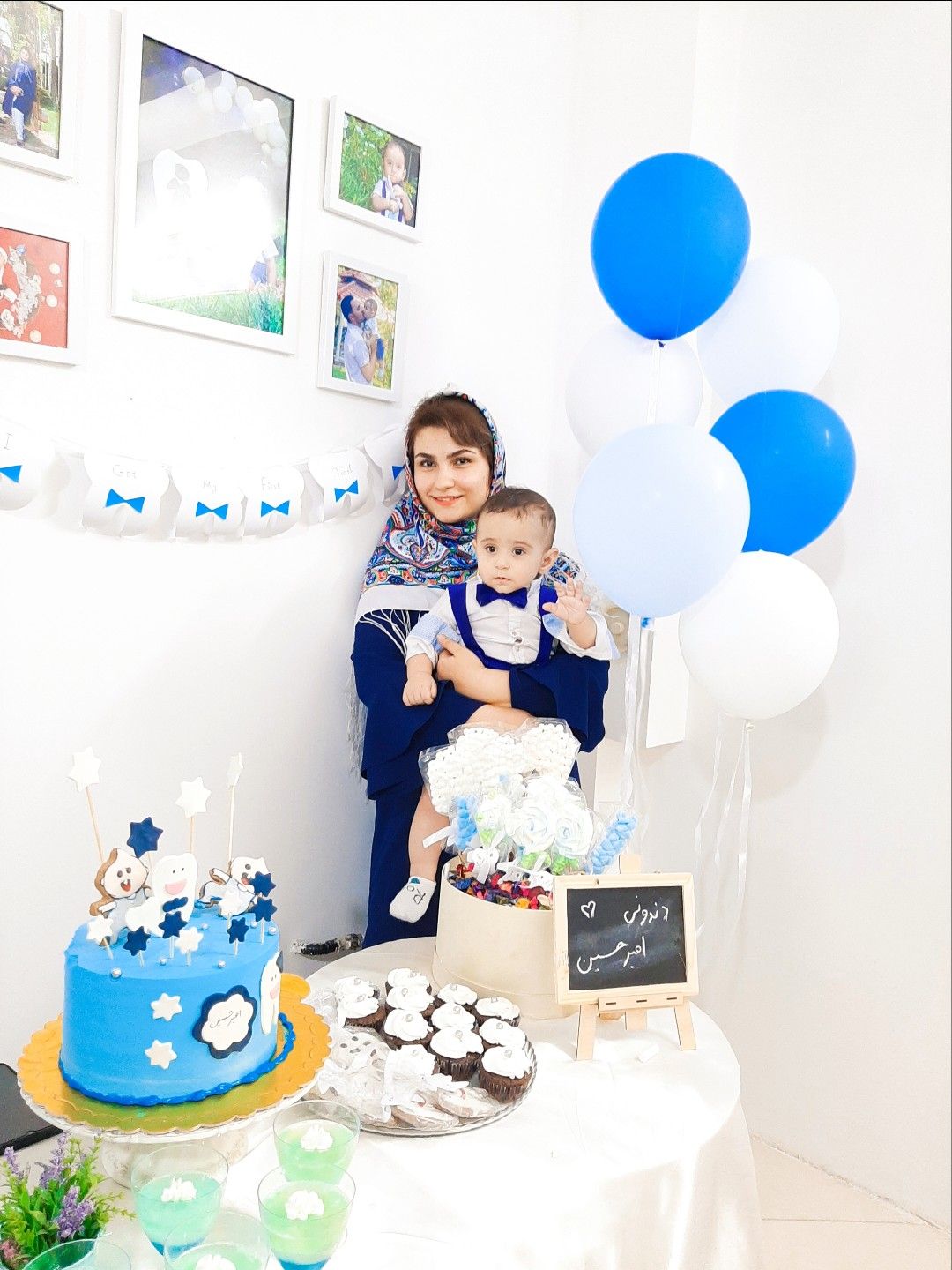 نه ماهگی نوزاد امیرحسین ملازم