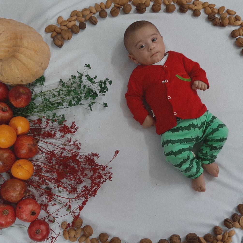 شب یلدا کودک امیرحسین ملازم