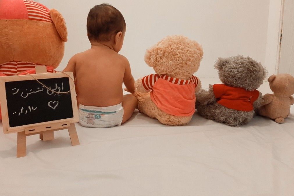 تخته سیاه کوچک امیرحسین ملازم