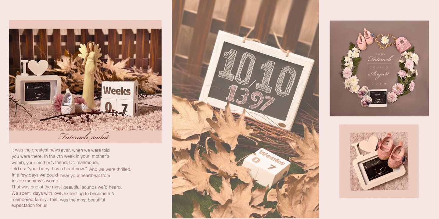 بارداری فاطمه سادات طباطبائی اصل