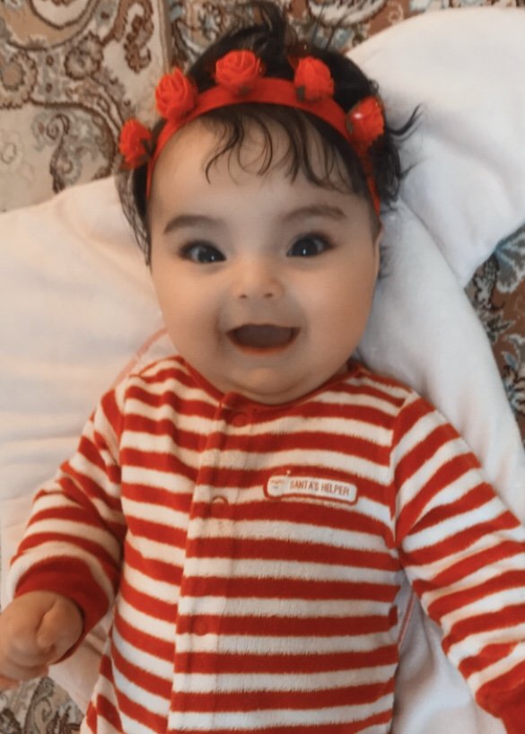 غلتیدن نوزاد جانان نیک فرجام