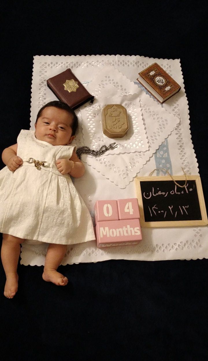چهار ماهگی نوزاد پارلا نجفوند