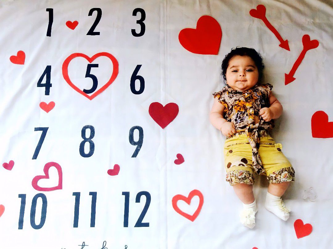 پنج ماهگی نوزاد بنین کوچولو