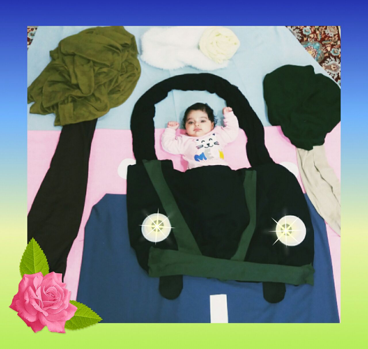 سه ماهگی نوزاد بنین حمیدی