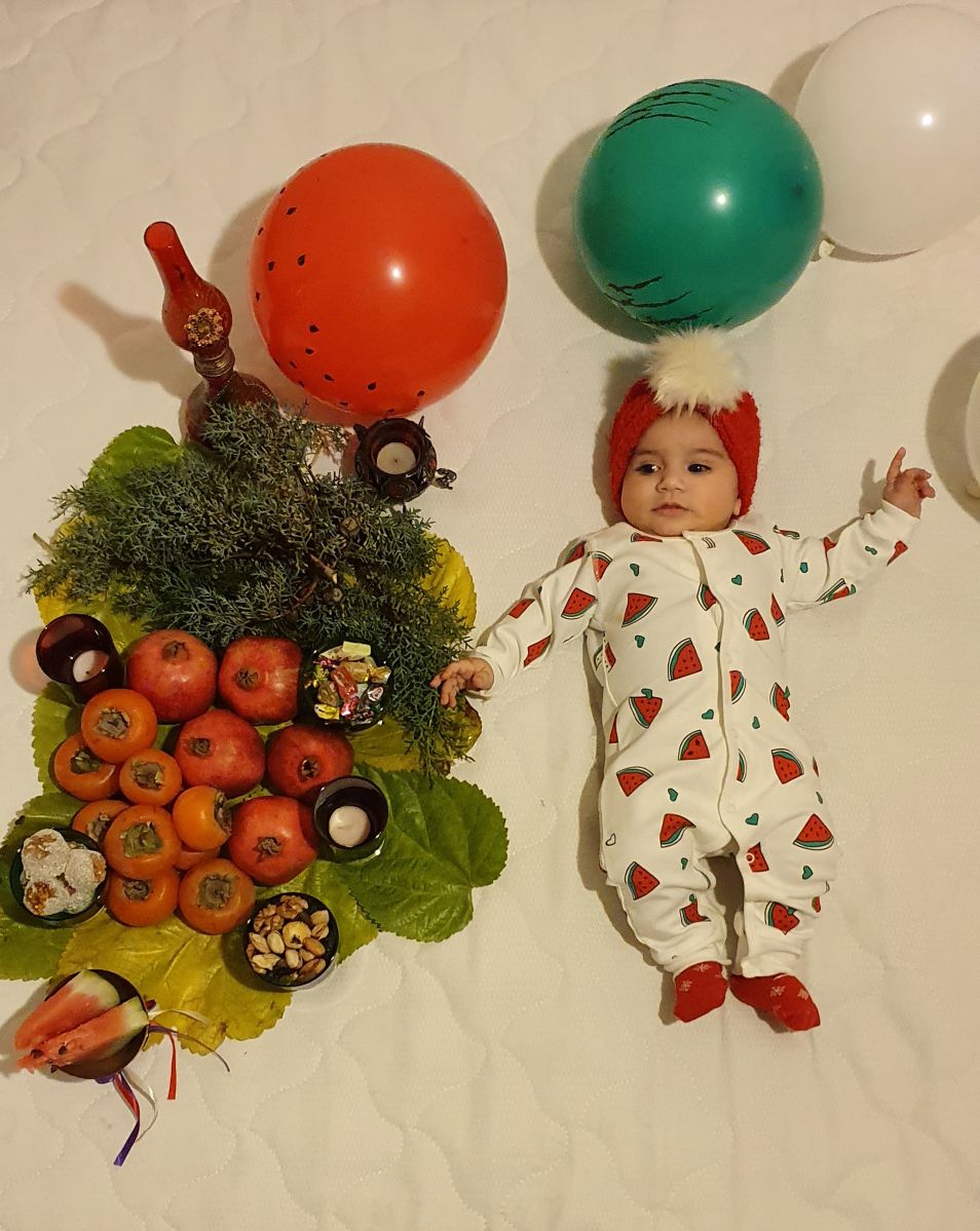 شش ماهگی نوزاد آندیا حفیظی