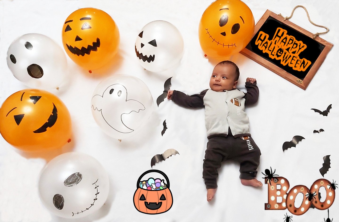 جشن هالووین کودک علی جووونم