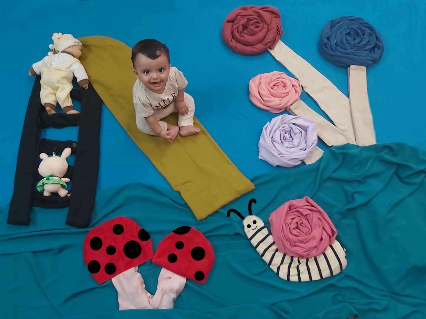 اولین نشستن نوزاد علی جووونم