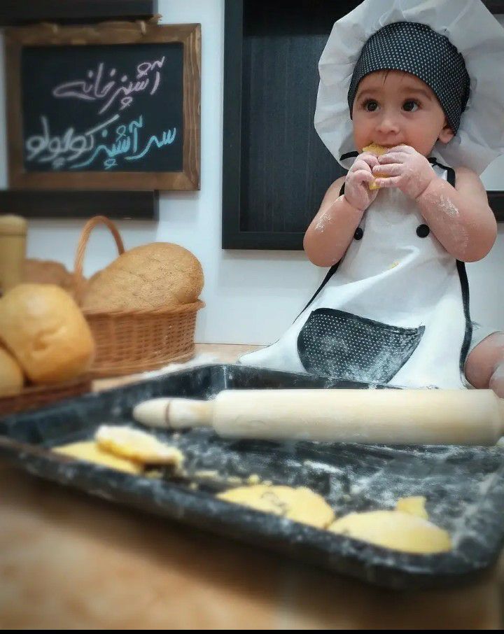 هشت ماهگی نوزاد پارسا