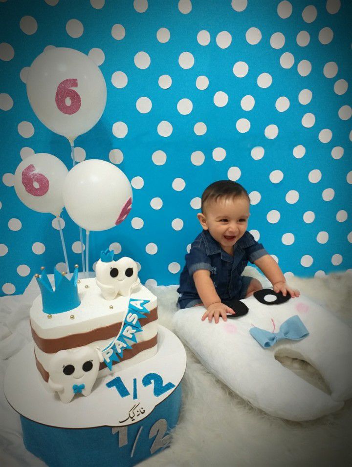 جشن دندونی نوزاد پارسا