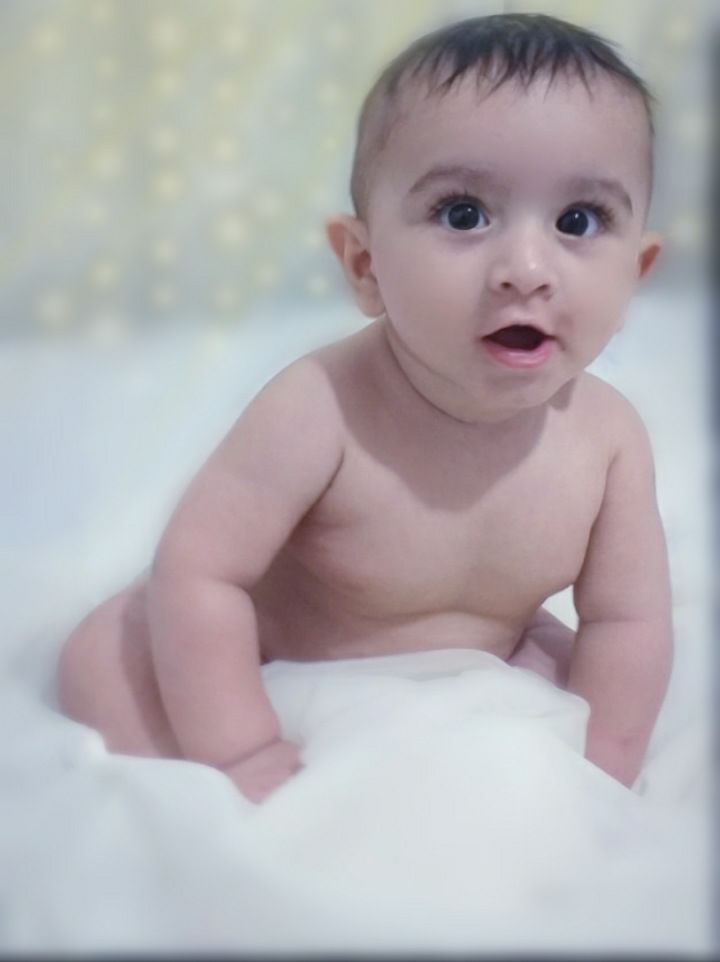 اولین نشستن نوزاد پارسا