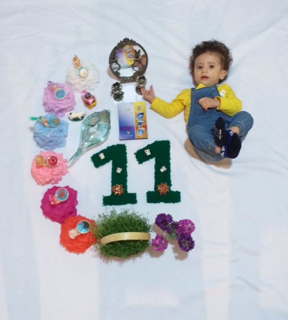 یازده ماهگی نوزاد محمد حسن فرجی