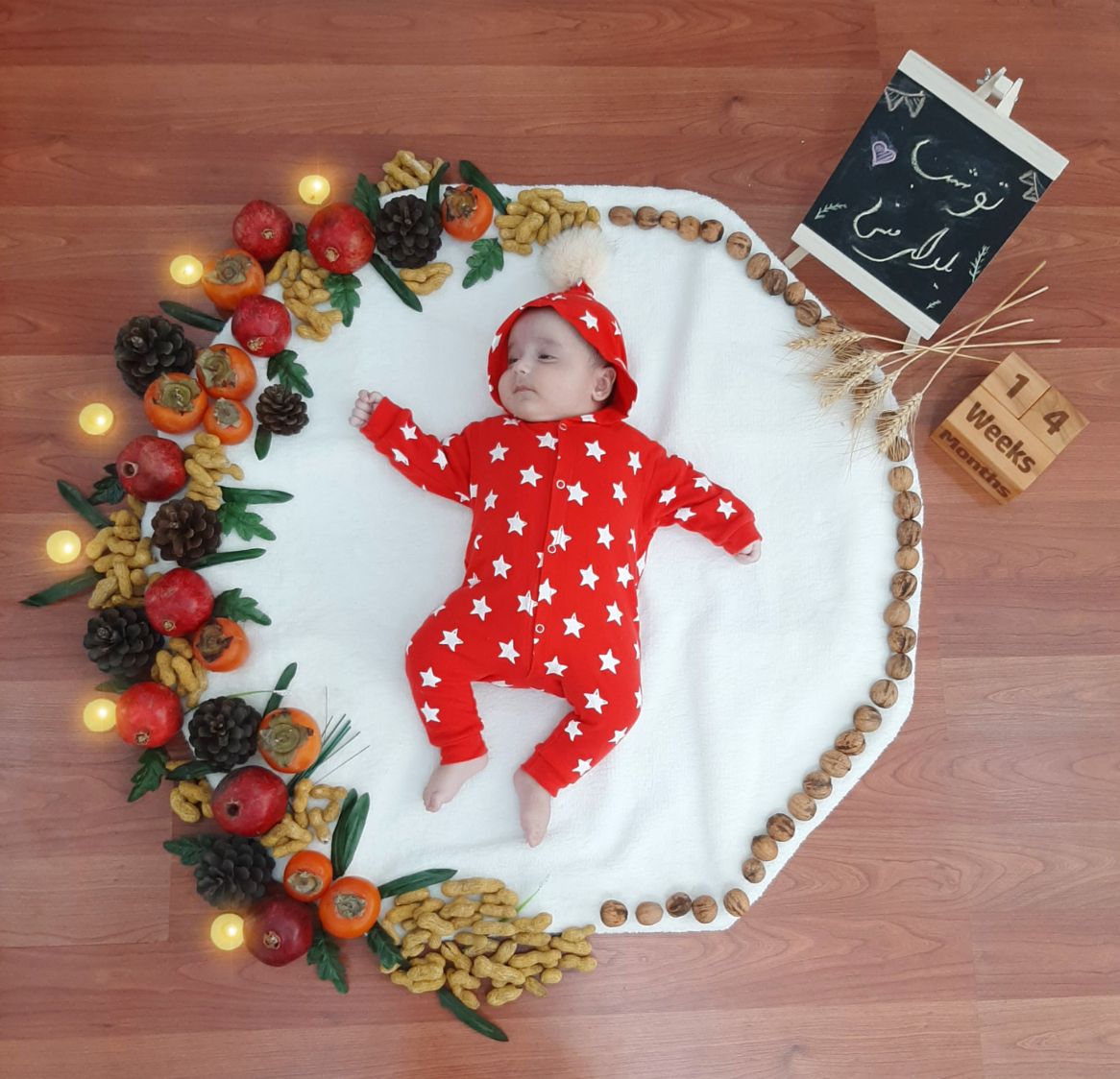 سه ماهگی نوزاد رادین رادوین