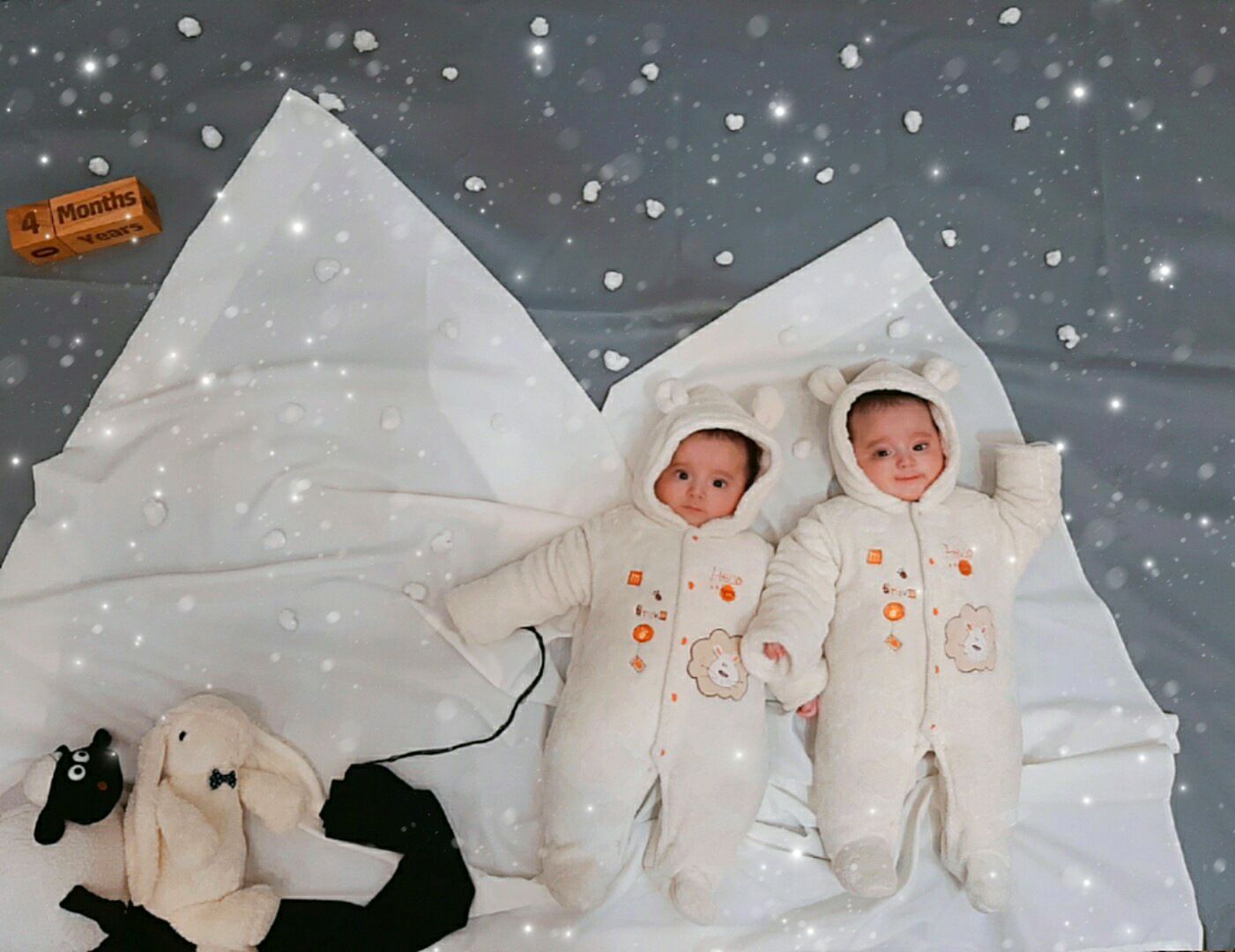 چهار ماهگی نوزاد رادین رادوین