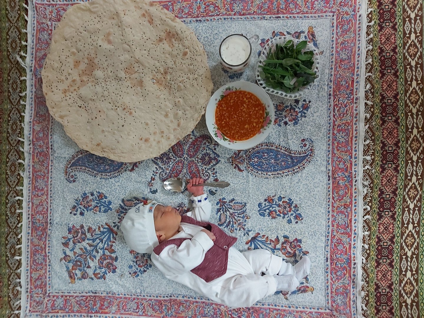 متولد شدن نوزاد زهراانصاری