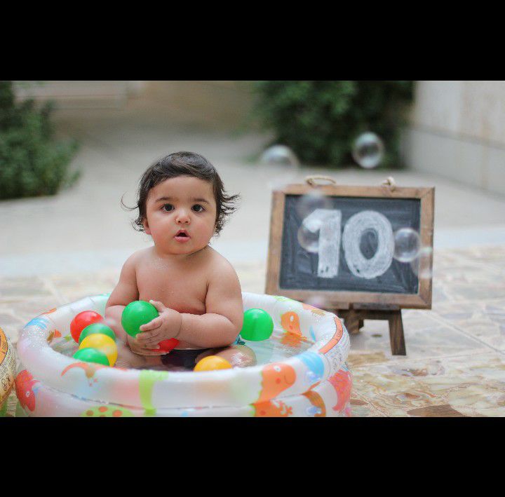 ده ماهگی نوزاد سام رجایی