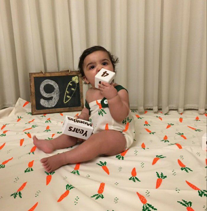 نه ماهگی نوزاد سام رجایی