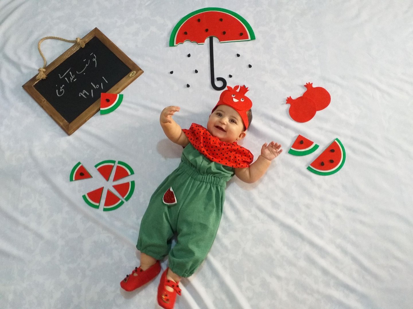 شب یلدا کودک نفس حیدری مهر