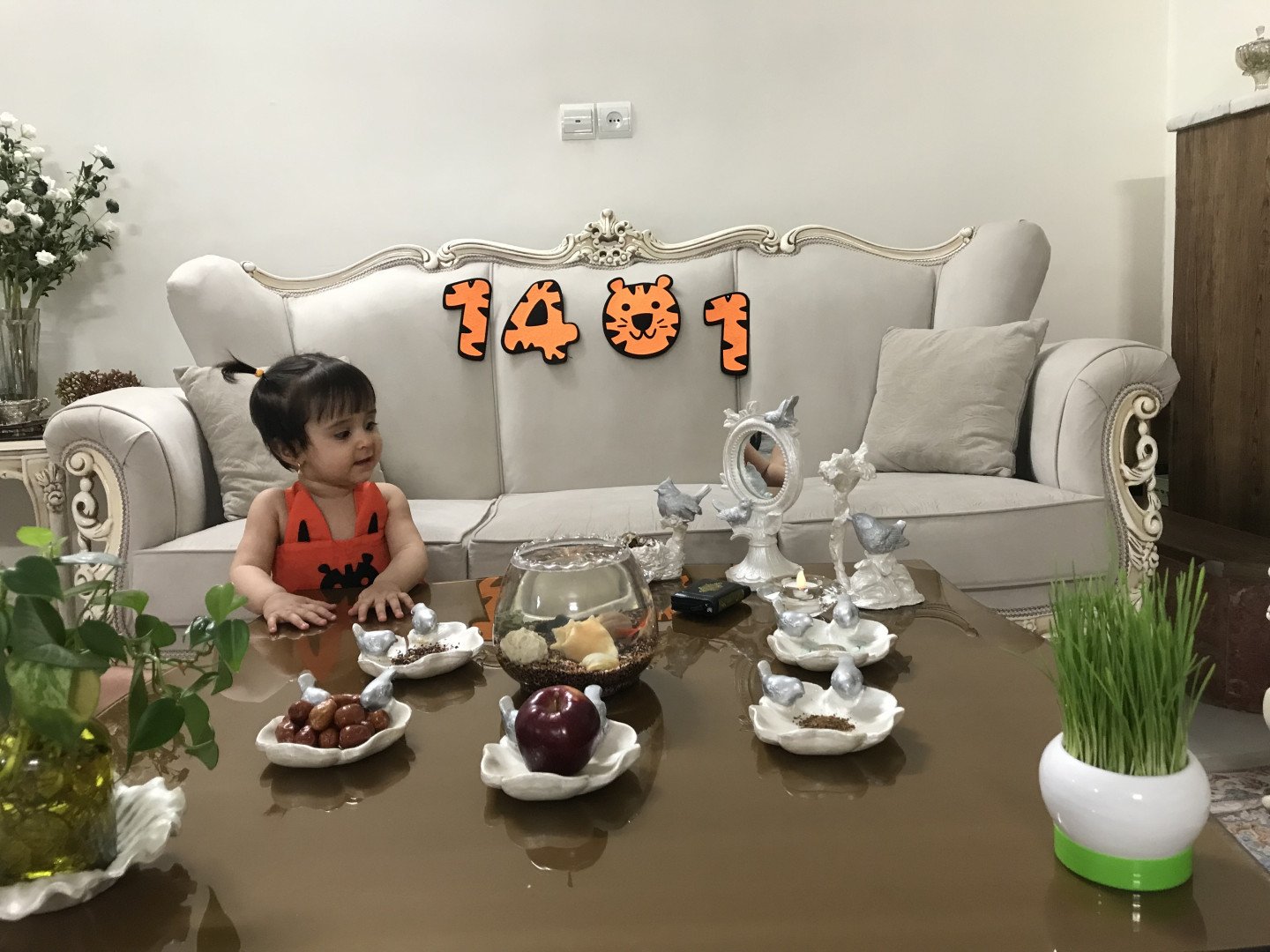 یازده ماهگی نوزاد همتا عبدالهي