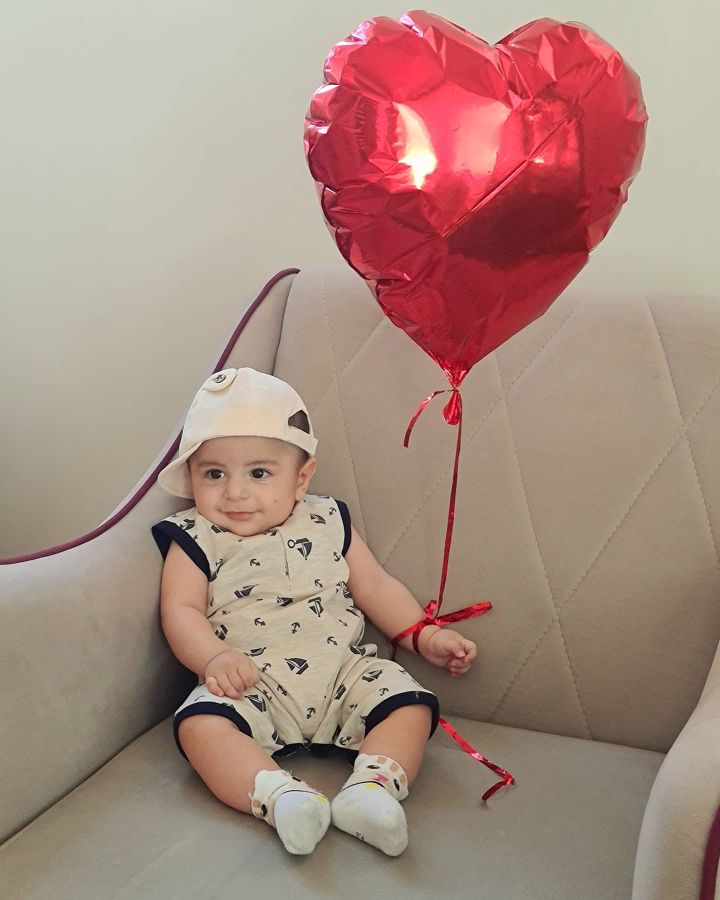 پنج ماهگی نوزاد علیسا