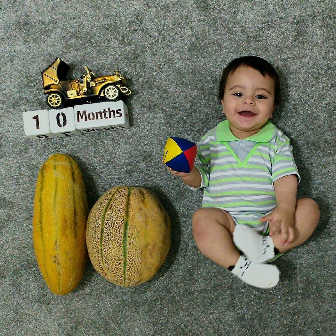 ده ماهگی نوزاد کارن کرم زاده