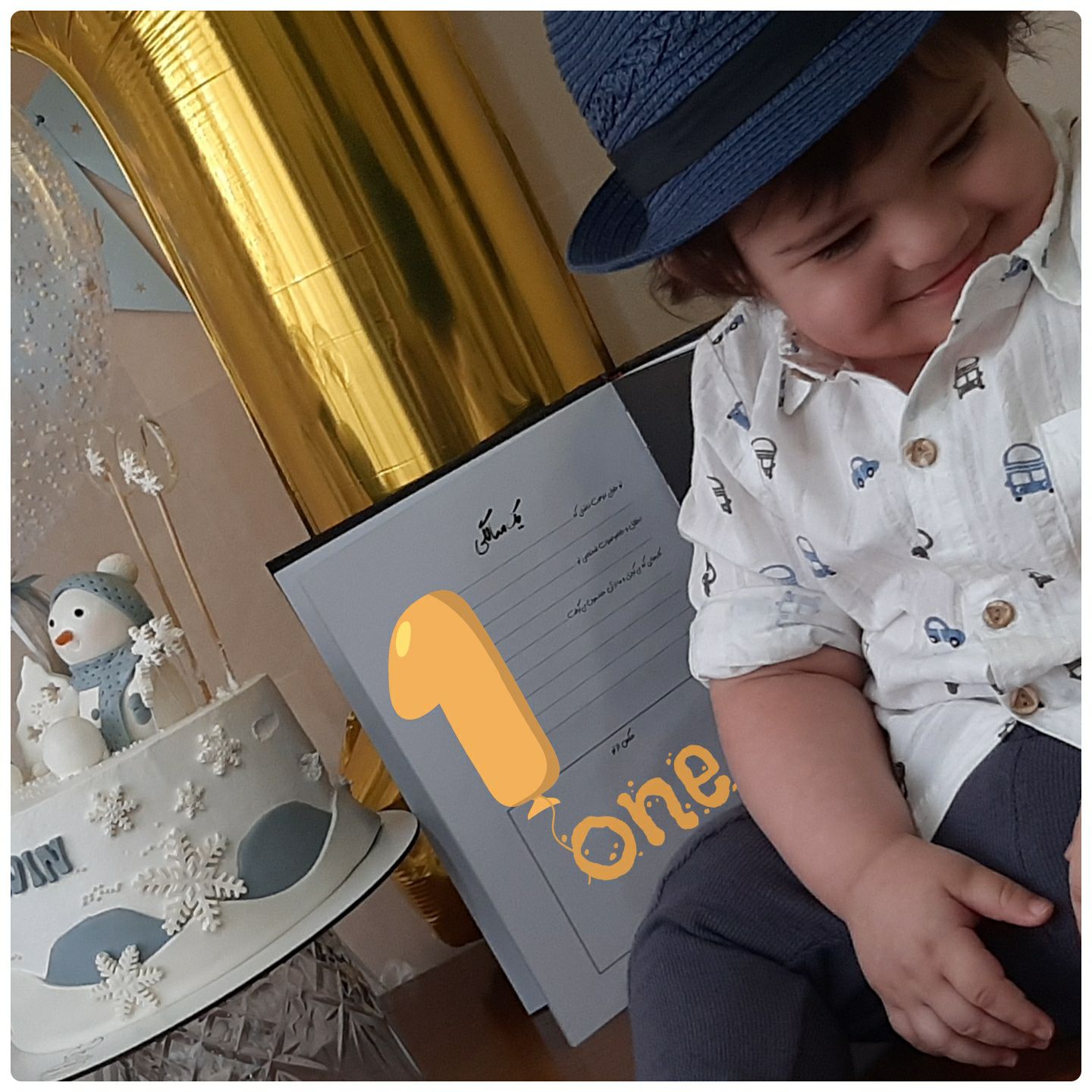 دوازده ماهگی نوزاد الوین معرفت