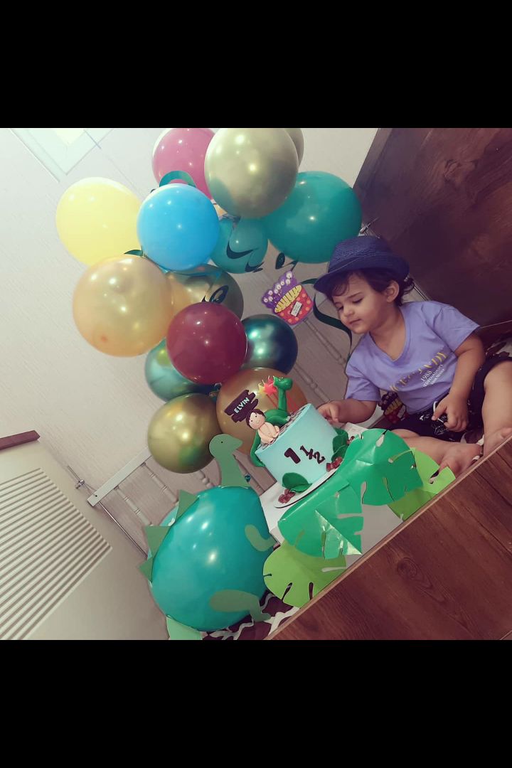 تم عکس تابستانی کودک الوین معرفت