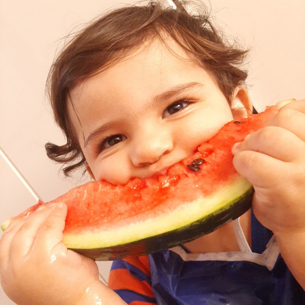 تم عکس بهاری کودک الوین معرفت