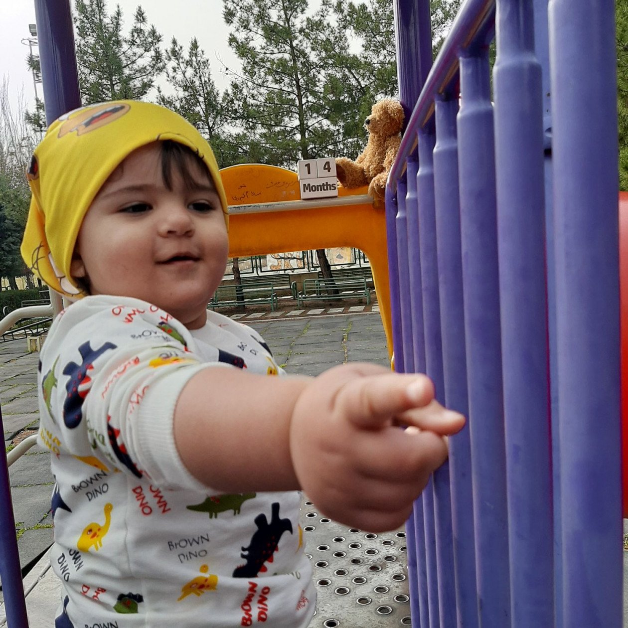 تم عکس بهاری کودک الوین معرفت