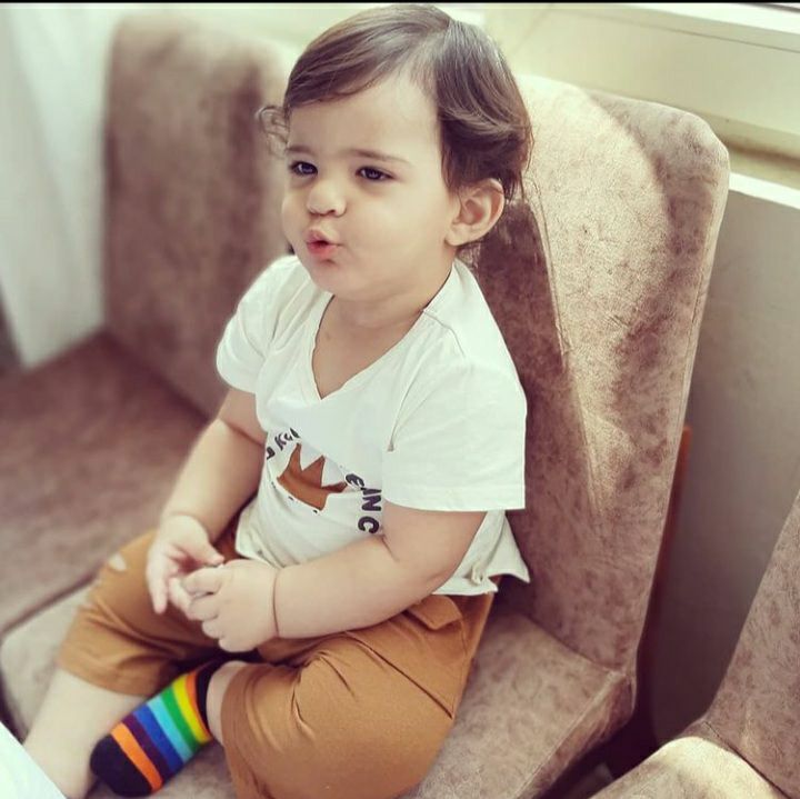 تم عکس بهاری کودک الوین معرفت