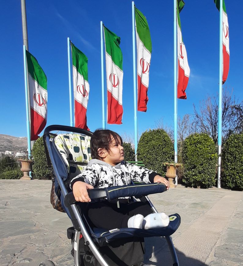 تم عکس بهاری کودک الوین معرفت