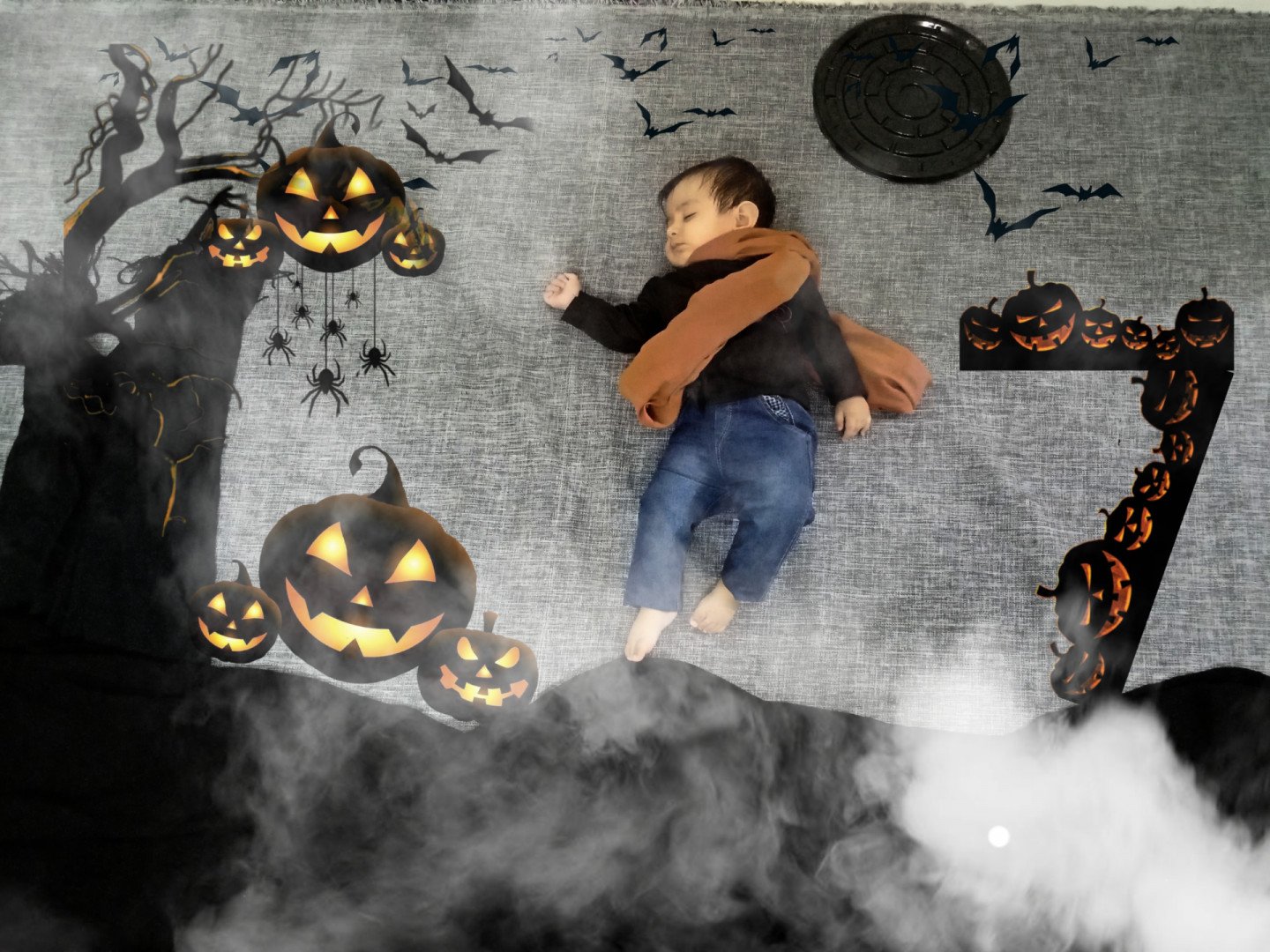 جشن هالووین کودک مهرادنظری