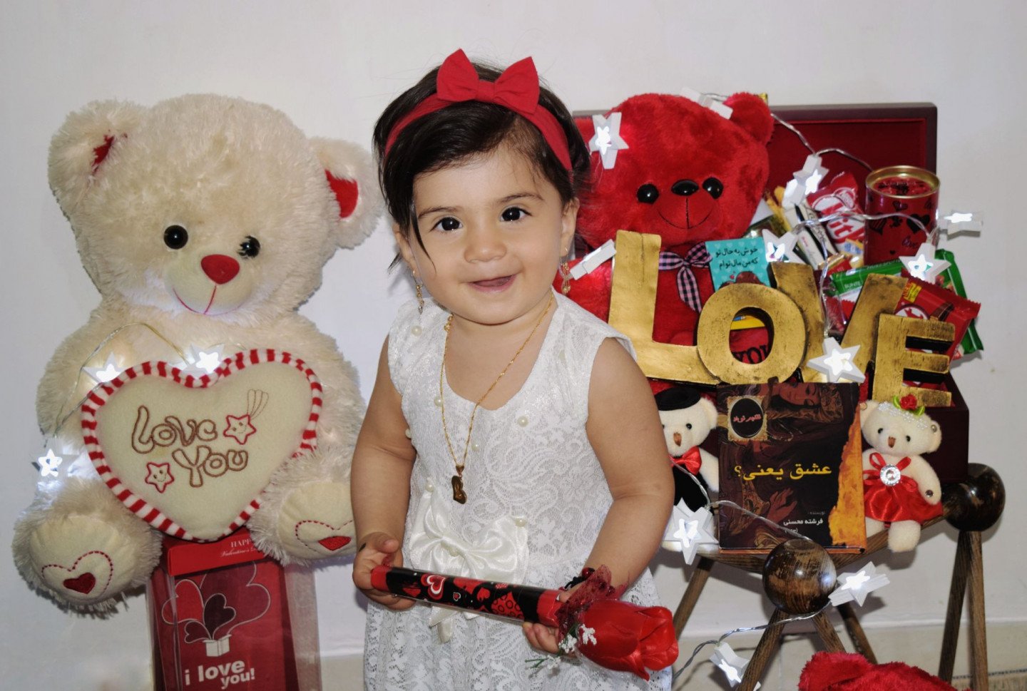 جشن ولنتاین کودک رستا اکبری